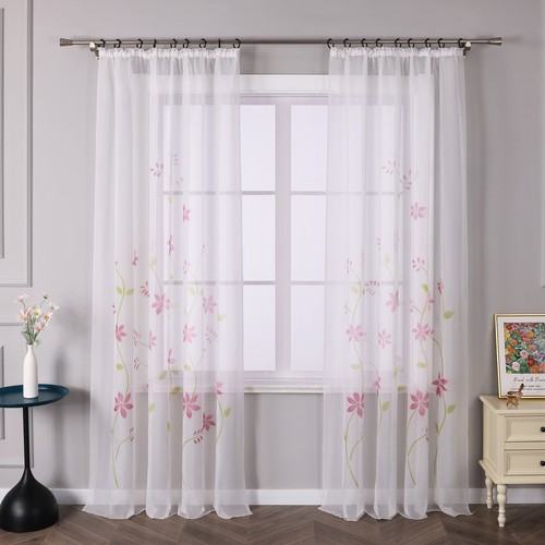 Gardine stores blumen - stores,