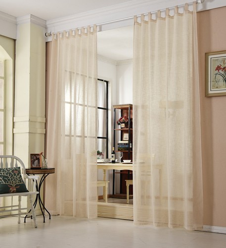 Woltu gardinen transparent - 2x,