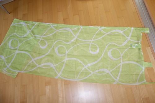 Schlaufenschal vorhang mit - schlaufenschal,